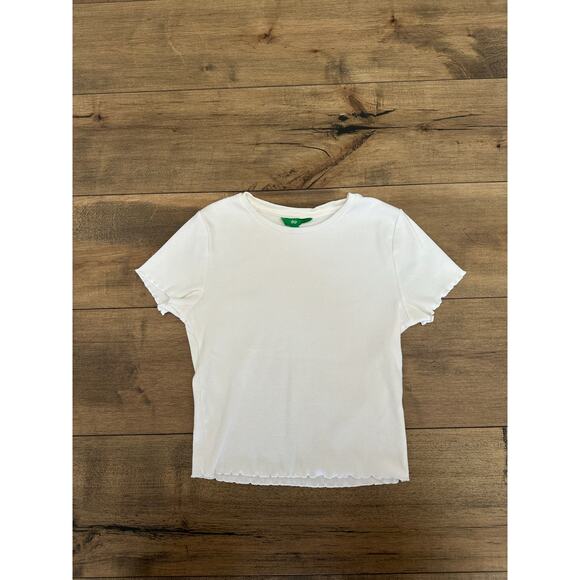 Dip Medium White Lettuce Edge Top - Picture 1 of 4